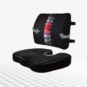 Comfort Duo: Cushion and Lumbar Support